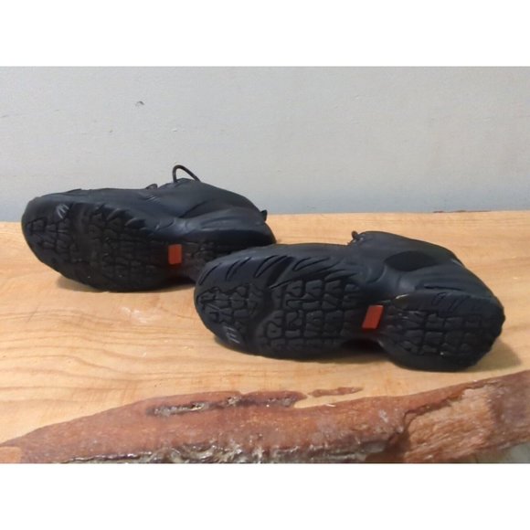 Harley-Davidson Sz9 USA 7 UK Black Lifestyle Sneakers Shoes Lace Up - Picture 4 of 7